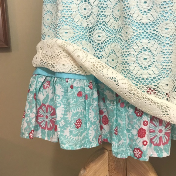 Moxie and Mabel Boho Vintage Style Girls Dress - Picture 10 of 11